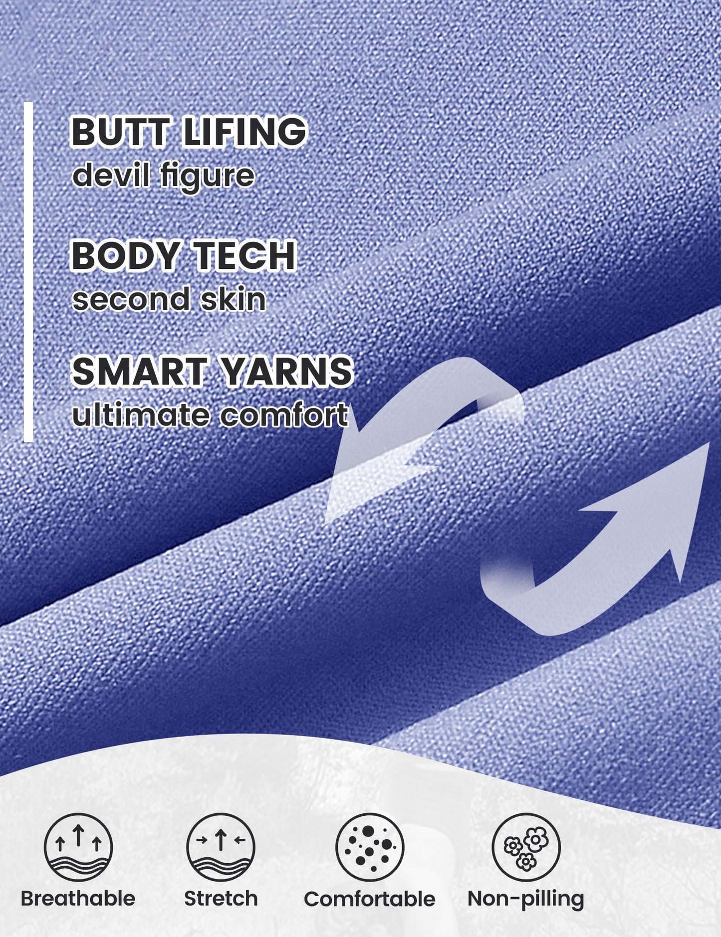 Yoga Pants - Cropped High-waisted Seamless Solid Color Black