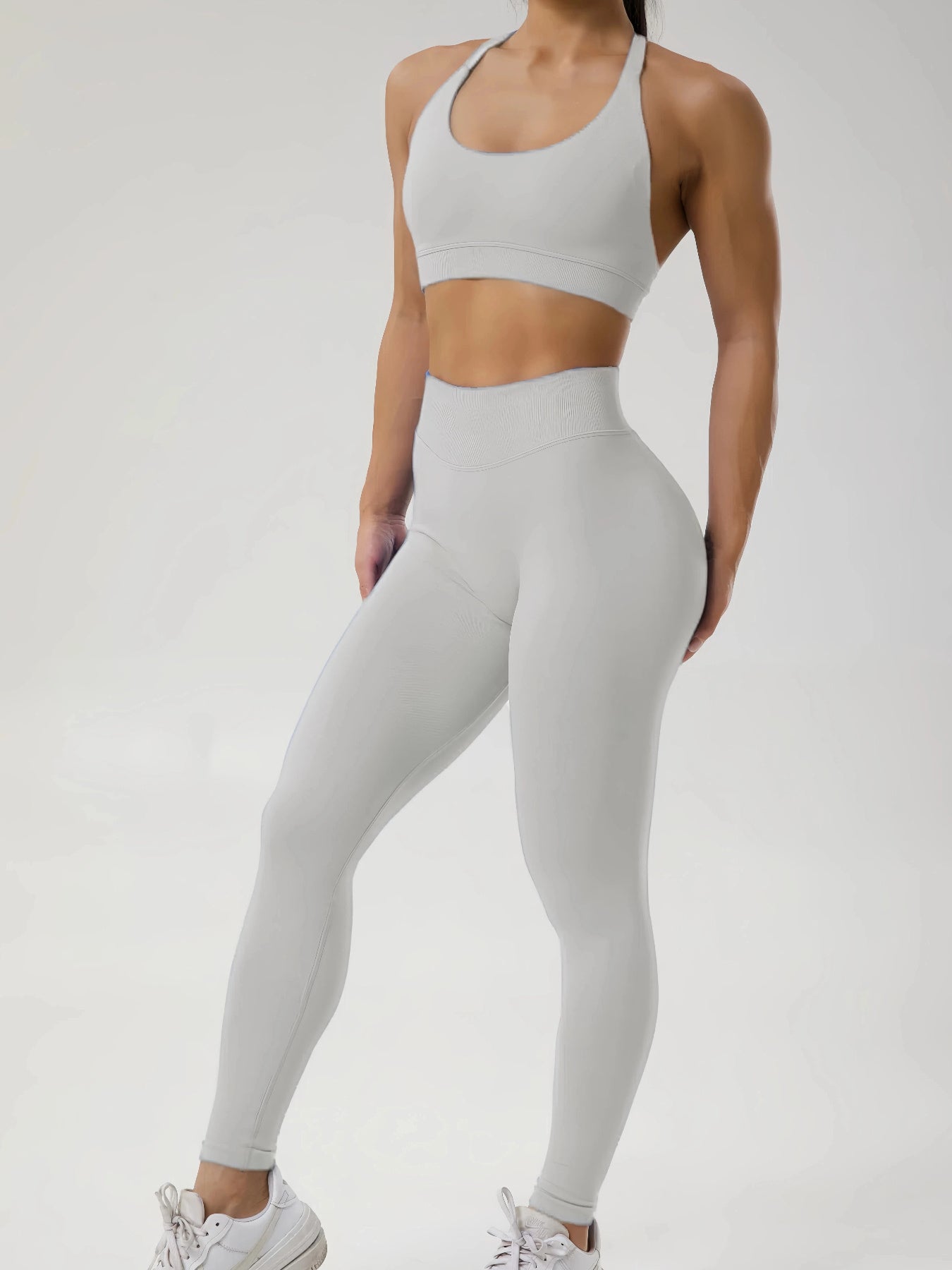 3 Pack Women Elastic Breathable Tummy Control Squat Proof High Waist Yoga Pants